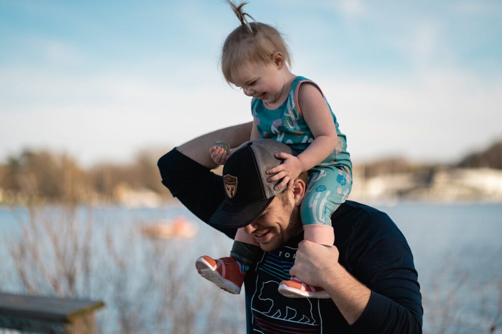 vancouver personal trainer working with his client as a new parent